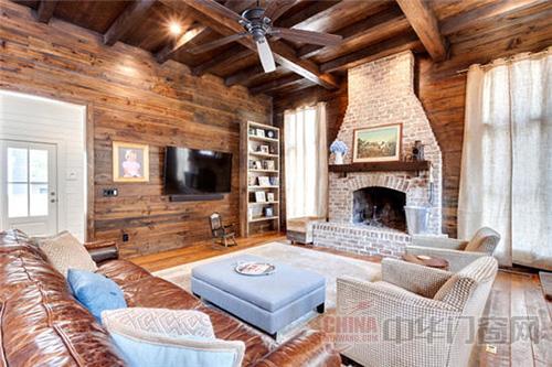 古朴清新混搭风 欧式别墅室内门装修设计