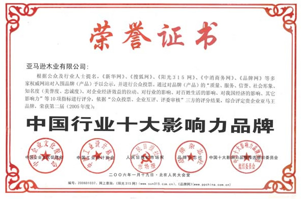 亚马王木门十大品牌简介|亚马逊(广州)木业有限