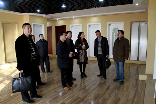 江西省交通厅领导考察我公司