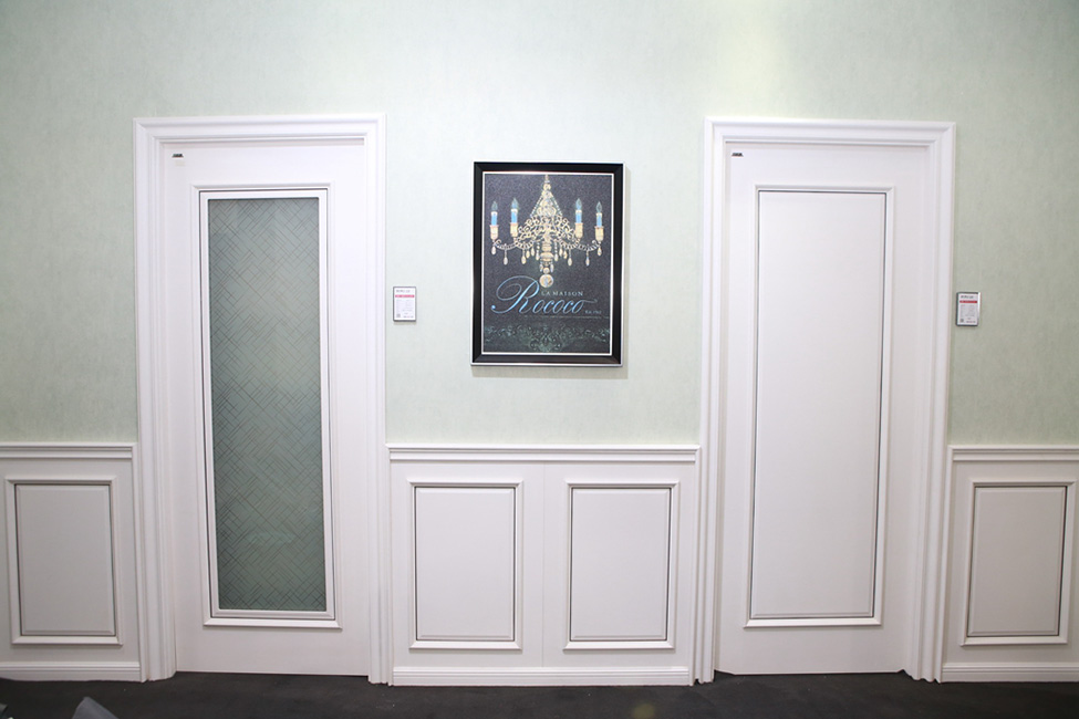 思诺尔家木门图片 白色木门图片